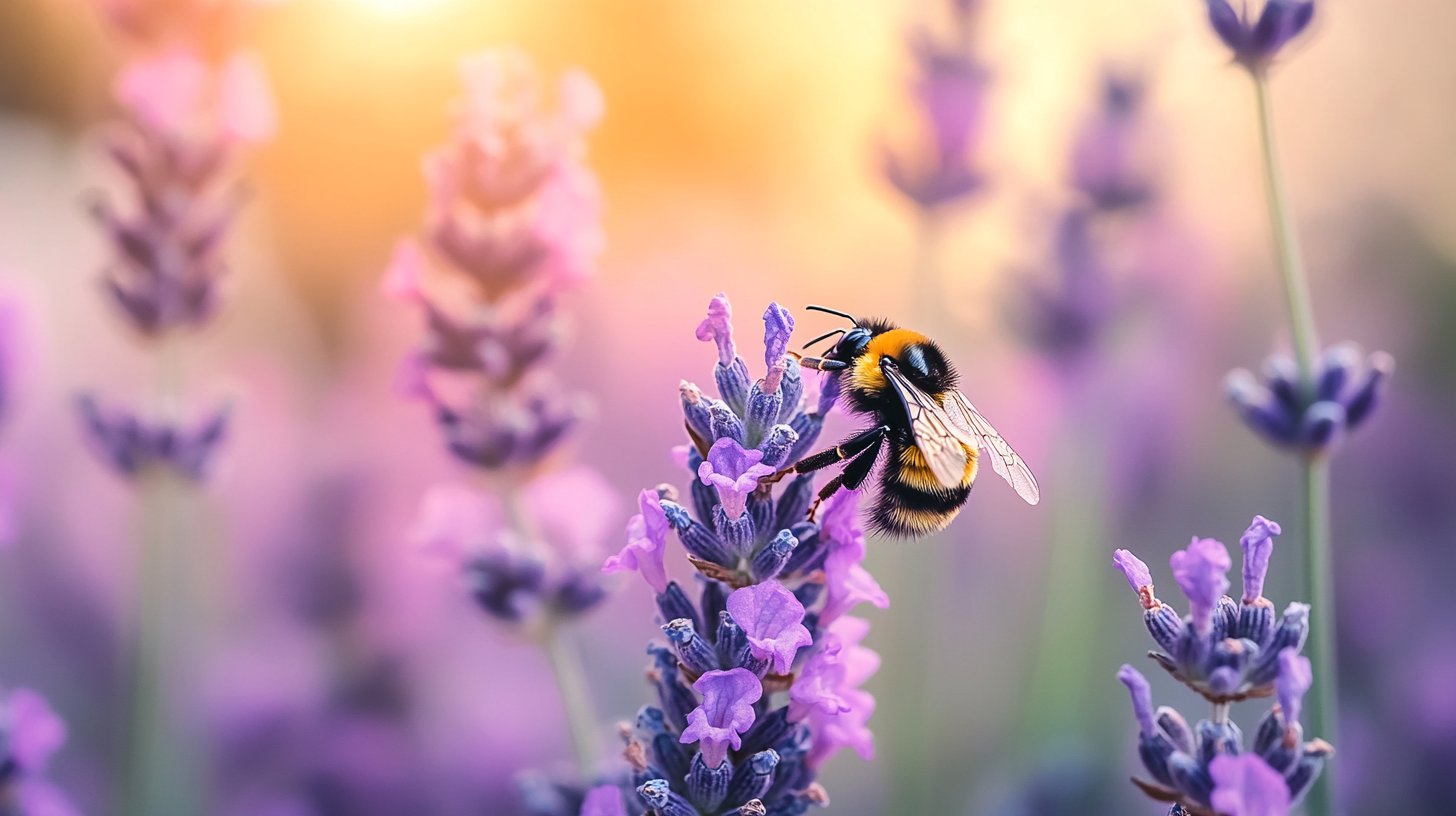 Bijvriendelijke tuin met nectarrijke planten