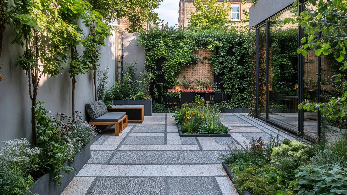 5 trucs om je kleine tuin groter te laten lijken