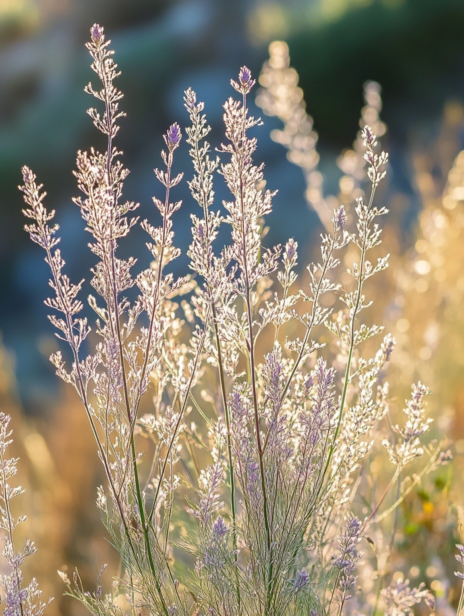 Foeniculum vulgare Purpureum — bronzen anijs-veerblad in mediterrane border