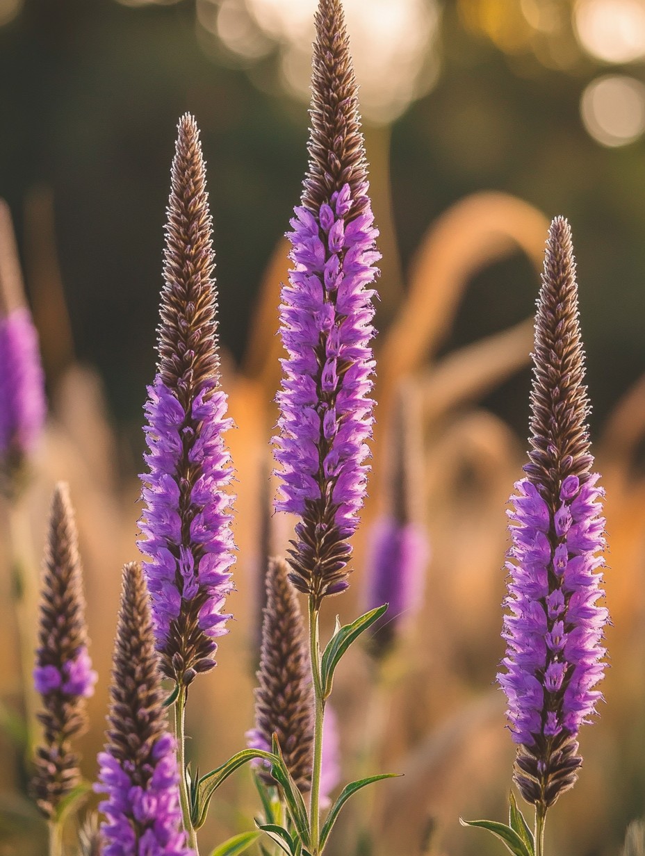 Veronicastrum Fascination — slanke paars-blauwe bloemaren in een Oudolf-border